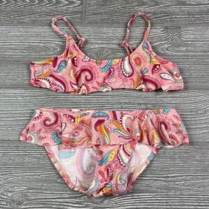 ZARA Paisley 2 Piece Bikini Swimsuit